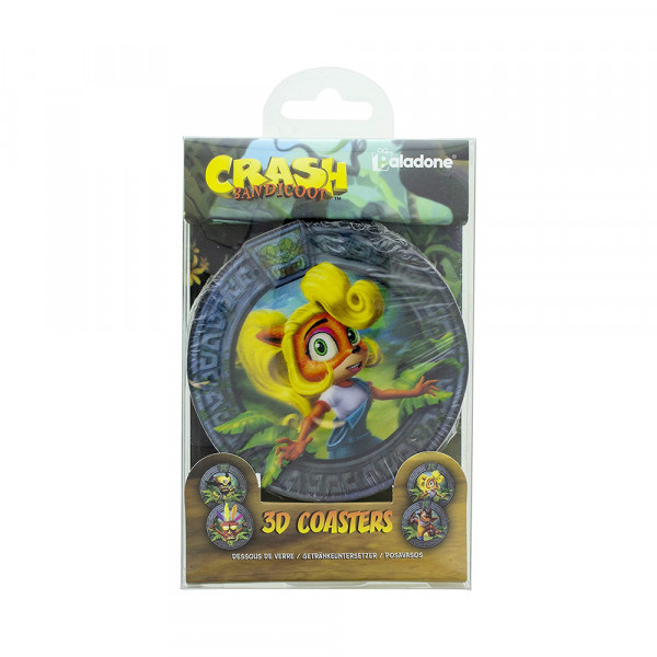 Paladone 3D Coasters: Crash Bandicoot